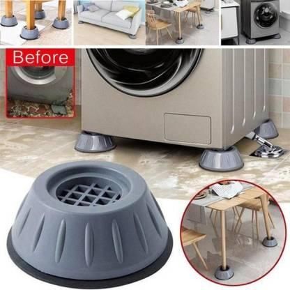 Anti Vibration Pad-Anti-vibration Pads For Washing Machine - 4 Pcs Shock Proof Feet For Washer ? Dryer, Great For Home, Laundry Room, Kitchen, Washer, Dryer, Table, Chair, Sofa, Bed (4 Units)